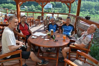 Osvěžení v restaurantu Dolní Grund